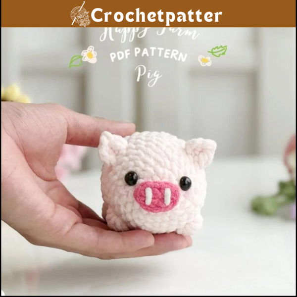 Pig No Sew Crochet