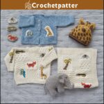 Animal Magic Layette Knitting and Crochet Pattern