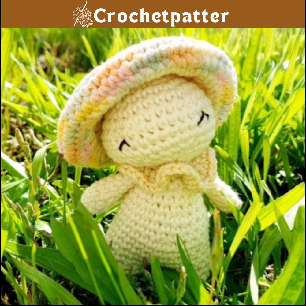 Quinn the Little Mushroom Critter Stitch Crochet