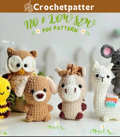 No Sew Adorable Farm Crochet