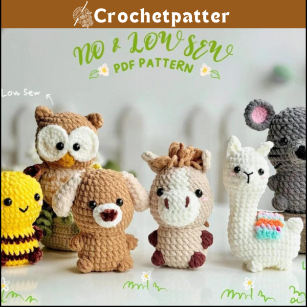 No Sew Adorable Farm Crochet