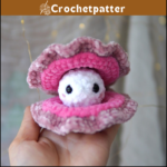 Plush Oyster No-Sew Crochet Pattern