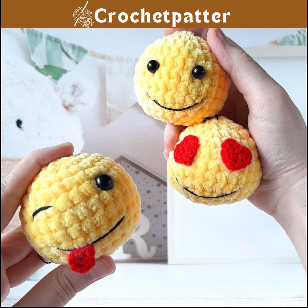 Crochet PATTERN Balls Set of 3 Amigurumi tutorial PDF in English