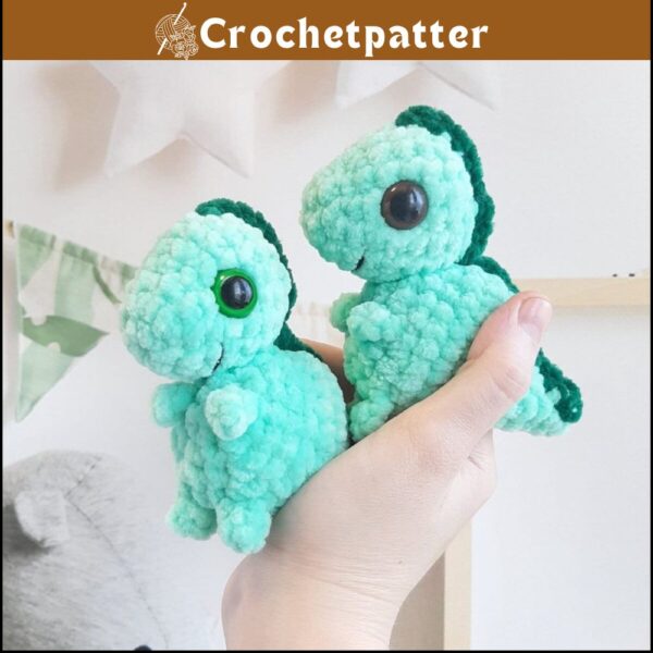 Crochet Dinosaur Dragon Pattern