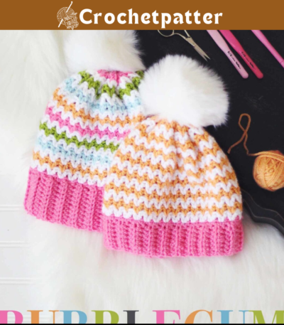 Bobble Beanie Crochet Pattern"