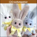 Crochet Bunny in Overalls Pattern