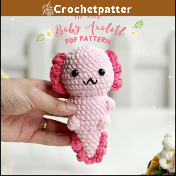 Axolotl No Sew Crochet