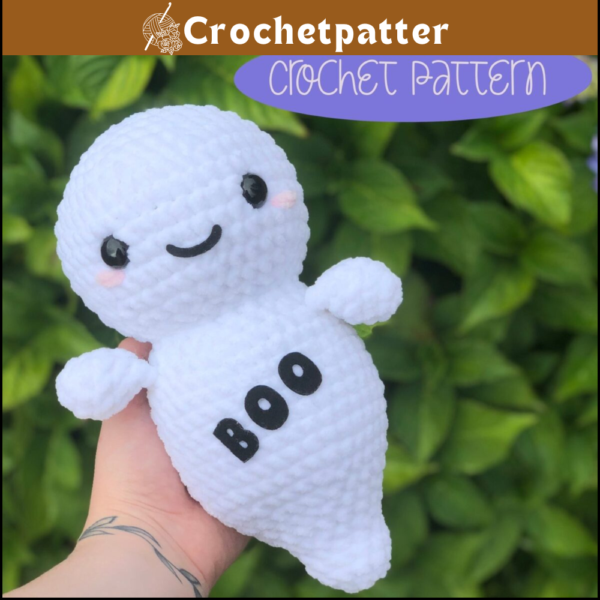 No Sew Crochet Ghost Pattern