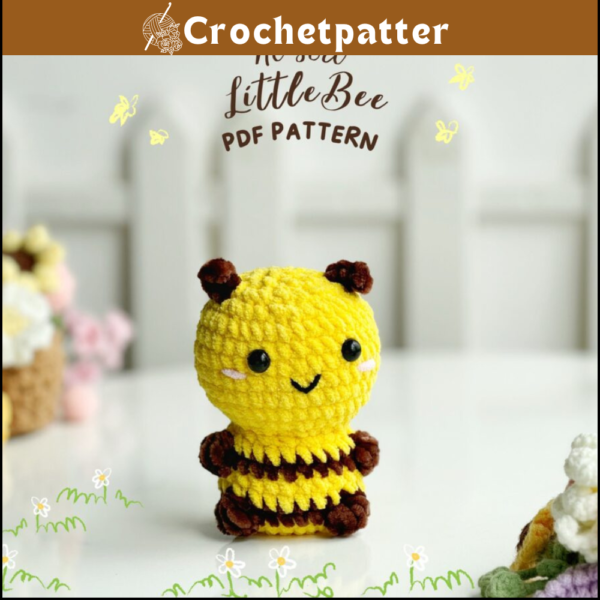 Bee No Sew Crochet Pattern