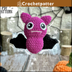 Mini Bat Halloween Crochet Pattern