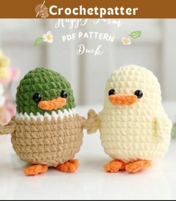 Duck No Sew Crochet Pattern