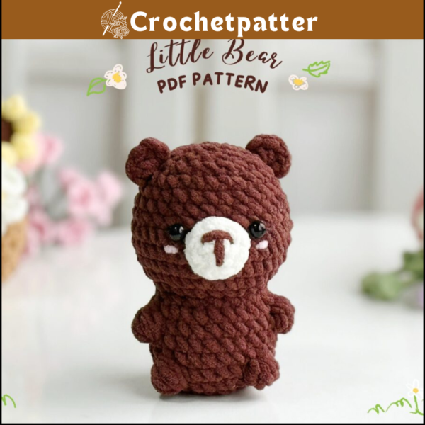 Teddy Bear No Sew Crochet Pattern