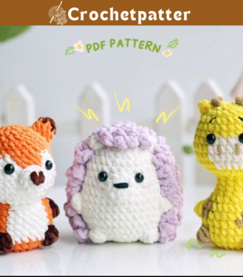 Zoo Animals No Sew Crochet Patterns