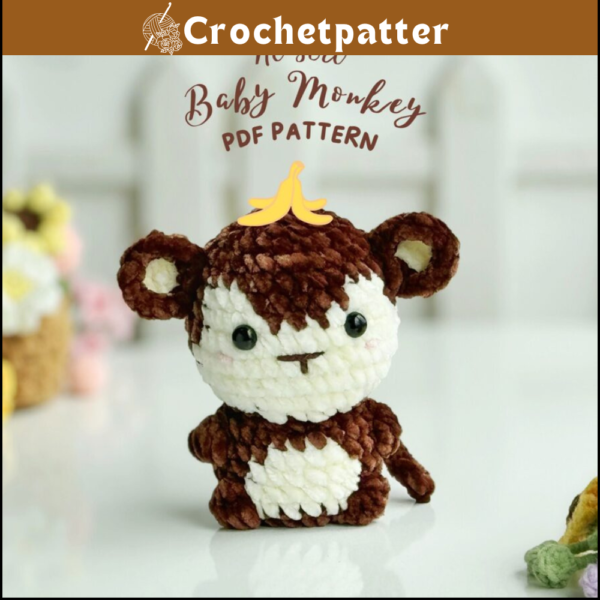 Monkey No Sew Crochet Pattern