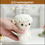 Sheep No Sew Crochet Pattern