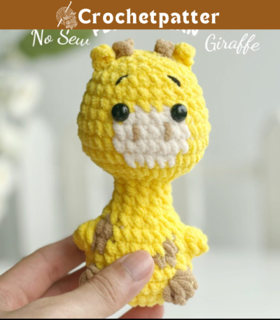 Giraffe No Sew Crochet Pattern