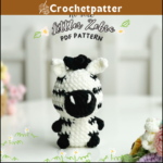 Zebra No Sew Crochet Pattern