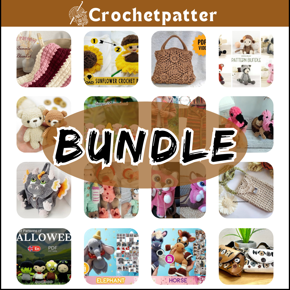 30 Easy Crochet Patterns Bundle