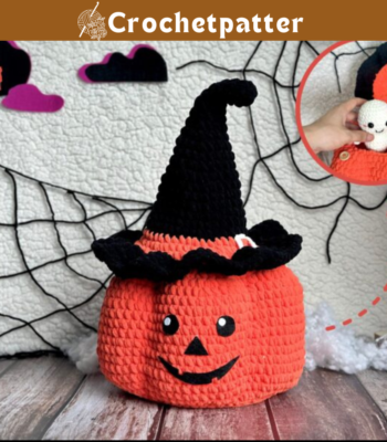 Pumpkin Halloween Bucket Crochet Pattern