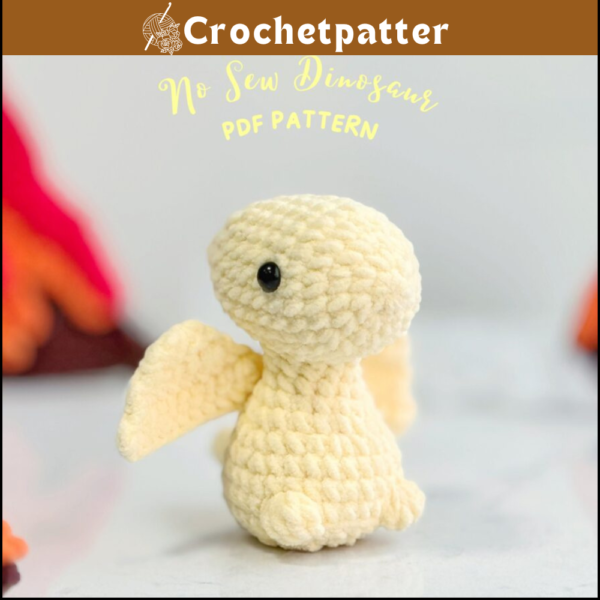 Pterosauria No Sew Crochet Pattern