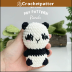 Panda No Sew Crochet Pattern