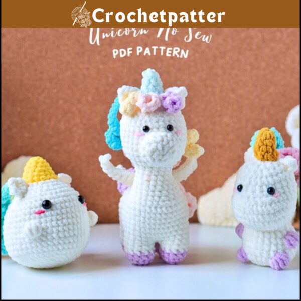 Magical Unicorn Amigurumi Crochet Pattern