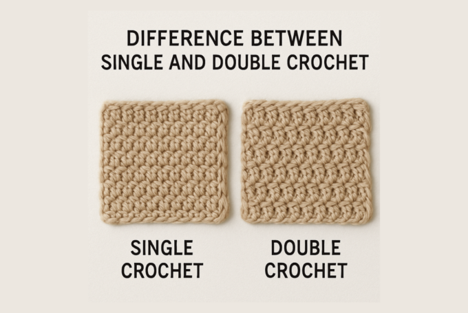 Difference between single and double stitch