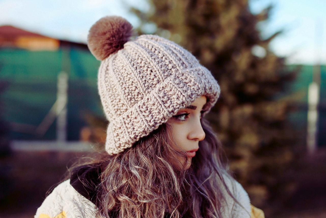 crochet slouchy beanie