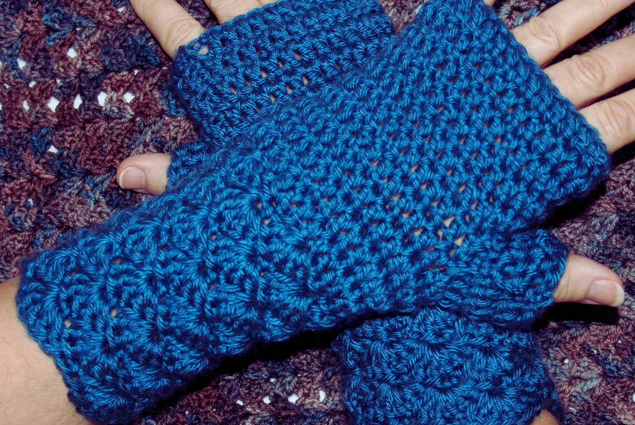 fingerless gloves crochet pattern