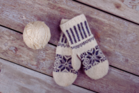 crochet mitten pattern