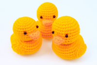 crochet a duck