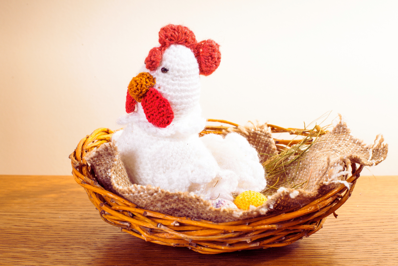 free crochet chicken pattern