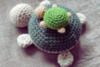 Crochet turtle