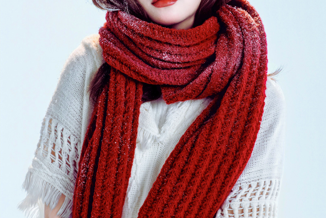 crochet scarf dimensions